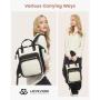 LOVEVOOK high quality Waterproof Casual Daypack Business Computer Bag for women large travel laptop Backpack Purse with USB Port