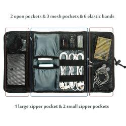 Portable Electronics Soft Organizer Storage Bag Pouch for Charger USB Cables SD Cards Earphone Flash Hard Drive Electronics