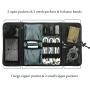 Portable Electronics Soft Organizer Storage Bag Pouch for Charger USB Cables SD Cards Earphone Flash Hard Drive Electronics