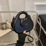 2023 New Pu Magnet Hook Women Fashion Handbags Irregular Shape Wholesale Women Handbags Solid Niche Designer Shoulder Bags