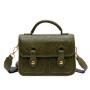 Cross Section Square Custom Designer Handbag Pure Color Fashion Lady Bag Pu Leather Bags Women Handbags Shoulder