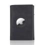 Hot Sale Leather Aluminum Pop Up Wallet Custom Men RFID Blocking Card Holder Metal Wallets
