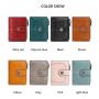 ZWY263 Daily Lightweight Vintage Women Short RFID Wallet PU Wholesale Waterproof Multi-Card Zipper Money Clip Fashion Card Case