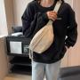 custonization Simple women's Oxford Fanny pack 2024 new solid color crossbody bag chest bag casual fashion waist bag