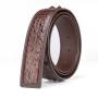 Cinturon De Cuero Wholesale Famous Brand Designer Genuine Crocodile Leather  Belly Straps For Mens 2022 Alligator Belts