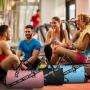 Wholesale Folding Yoga Travel Tote Gym Portable Custom Duffle Bag With Logo