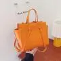 2024 new Korean version of large-capacity texture crossbody women's bags net red female niche bags pure color simple casual hand