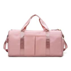 ZWY141 Outdoor Sports Dry Wet Divided Clothing Storage Travel Gym Bag With Shoe Compartment 2024 New Fashion Oxford Duffle Bag