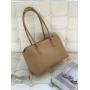 Factory Direct Sale Dacron Material Zipper Handbag Inside Patch Pocket Bags Women Shoulder