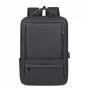 Custom Logo Women's Men's Large Capacity Travel Backpack Waterproof Oxford Laptop Bag with USB and Zipper and Polyester Lining