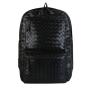 New PU Leather Geometric Diamond Grid Backpack Business Casual Men Luxury Mens Bags Fashion Trend Travel Computer Bag Laptop