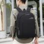 ZR906 Men Laptop Bag Anti Theft USB Computer Cover Backpack Oxford Waterproof Zipper Print Logo Backpack Business Schoolbag