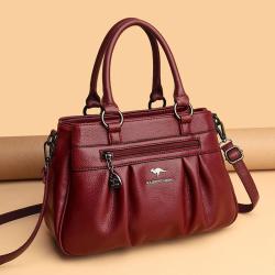 New Arrival Brand Designer Handbags Wholesale Pu Leather Zipper High Quality Custom Tote Bag Manufacturers Casual Shoulder Bag