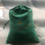 Drawstring Faux Suede Packaging Bag Soft Suede Shoe Bag
