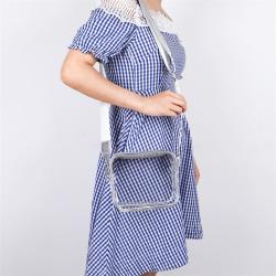 Keymay Popular RTS Stock Clear Purse Stadium Approved 2023 PVC Clear Crossbody Bags Stadium Approved Transparent Shoulder Bag