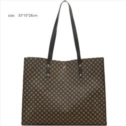Gelory Customized Logo Wholesale Ladies Shoulder Handbag Big Capacity PU Leather Hand Tote Bags For Women