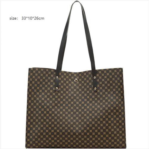 Gelory Customized Logo Wholesale Ladies Shoulder Handbag Big Capacity PU Leather Hand Tote Bags For Women