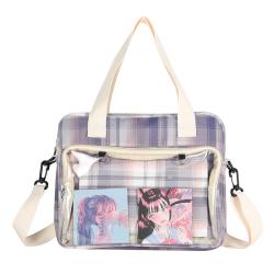 Newest Pin Display Ita Bag Clear Window Manufacturer Designer Custom Ita Bag