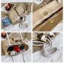 KBW213 New Fashion Women Straw Bag Simple Texture Shoulder Beach Bag Large Capacity Travel Tote Bag For Ladies