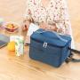 Portable Lunch Bag Food Thermal Box Durable Waterproof Office Cooler Lunchbox with Shoulder Strap Picnic Bag for Couples
