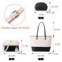 Factory top sale LOVEVOOK custom famous designer brands 3pc ladies handbags sets large tote hand bags women handbags and purse