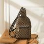 Hot Selling PU Leather Chest Bag Morden Style 2024 Ladies Wholesale Women's Shoulder Crossbody Bag