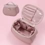 ZF375 New PU Cosmetic Bag Ladies Fashion Portable Travel Wash Handbag Waterproof Makeup Storage Bag
