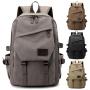 New canvas backpack with large capacity on both shoulders