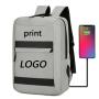 ZR876 New Laptop Bag Unisex USB Computer Backpack Oxford Fabric Waterproof Zipper Print Logo Gift Backpack Business Schoolbag