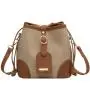 ZR788 Women's Bags Fashion PU Girl Retro Small Square Bag Simple Button Shoulder Lady Crossbody Phone Bucket Bag Female Party