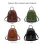 Fashion Handmade New Real Leather Backpack Retro Genuine Natural Cowhide Leather Vintage backpack Casual Work Laptop Bags