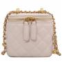 2024 new brand mini diamond bag trendy chain one shoulder portable messenger embroidery small square bag