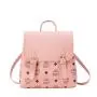 2024 Women's Fashion Small Backpack and Shoulder Bag Printed Contrast Color Bag Lady Style Wholesale