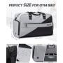 LOVEVOOK Sucipi 45L large sports Duffel Bags with Shoes Compartment for women men Fitness Swimming Yoga Travel luggage bags