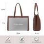 LOVEVOOK 2023 fashion New design ladies high quality pu leather Tote Bag Large Tote Handbag Vintage laptop Briefcase for Women