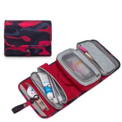 Men Women Detachable Makeup Cosmetic Bag Hanging Hook Organizer Bag Travel Toiletry Bag
