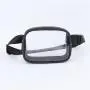 Keymay 5 Colors Women Fashion Custom Fanny pack Chest Bag Leather Clear Square Belt Bag Pvc Waterproof Waist Bag