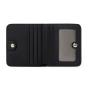 ZR680 RFID Women's Wallet Small Purse Trend Buckle Short Card Bag PU Business Wallet Card Holder Case Money Clip Customized logo
