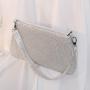 New Evening Bag Banquet Handmade Rhinestone Ladies Handbag Armpit Bag Single Shoulder Crossbody Bag Female