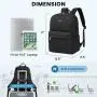 2023 Custom Quilted Fashion Travel Backpack High Quality Work College Business Bookbag Women's Laptop Backpack Purse with USB