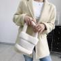 Soft Plush Ladies Designer Bags Bucket Type Womens Purses And Handbags Magnetic Button Bag Women Bag Handbag CY74317
