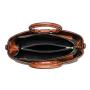 2024 Custom Luxury Emboss Flower PU Leather Bag For Women Ladies Vintage Handbag