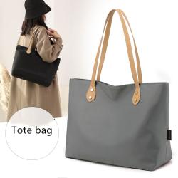 Best Selling Fashion Simple High End Tote Bag Large Capacity Nylon Shoulder Handbag