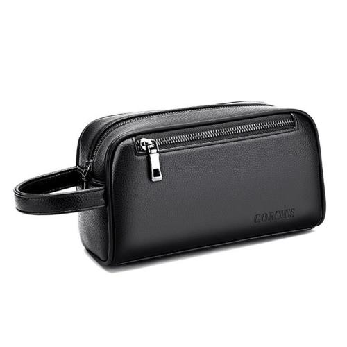 ZWY304 New Fashion Simple Men Genuine Leather Clutch Bag Daily Business Travel Casual Organizer Wholesale Soft Durable Handbag