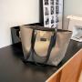 OEM Large Capacity National Style Women's Tote Bag High Quality Nylon Hand Bag for Daily Use