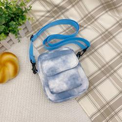 Gelory Wholesale New Japanese Cute Cartoon Student Shoulder Mobile Phone Bag Canvas Small Messenger Bag