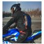 ZF043 New PU Men Waterproof Wear Shoulder Bag Sports Leisure Crossbody Bag Fashion Password Lock Motorcycle Bag USB Interface