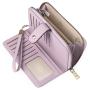 New Women's Long Wallet RFID Multifunctional Women's Wallet Card Holder PU Leather Clutch