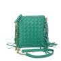 2024 Custom Handmade Woven Leather Crossbody Bag For Women Luxury With Tassel Shoulder Strap