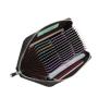 Custom Carteras Rfid Men Genuine Leather Long Card Wallet Anti Rfid Blocking Card Holder For Man